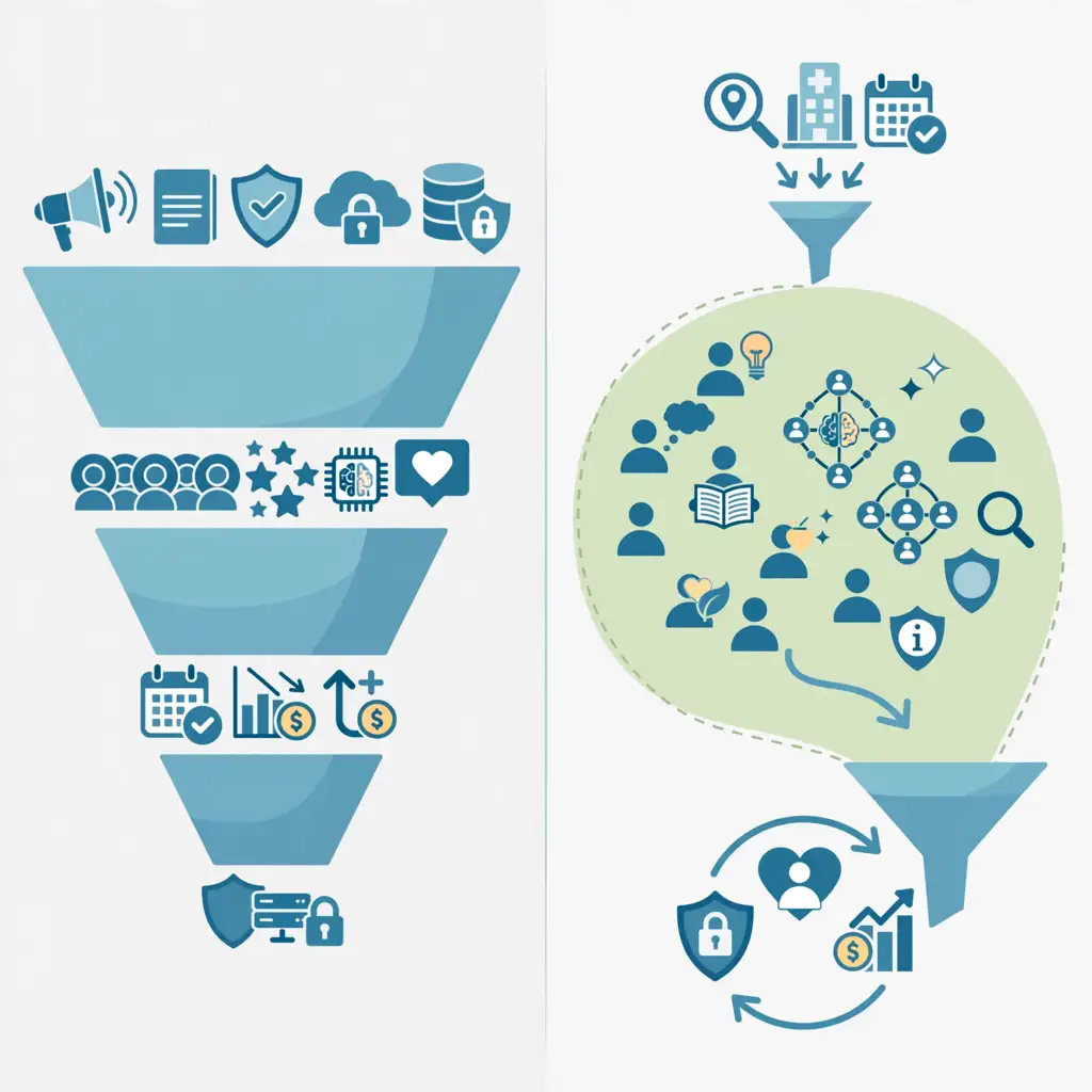 full-funnel-marketing-healthcare-hipaa-compliant-awareness-consideration-conversion